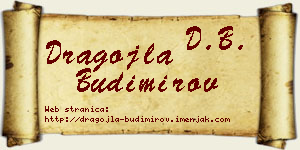 Dragojla Budimirov vizit kartica